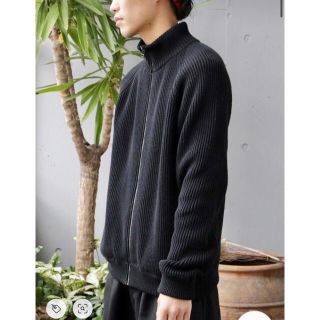 マルタンマルジェラ(Maison Martin Margiela)のcrepuscule 別注ドライバーズニット BLACK(ニット/セーター)