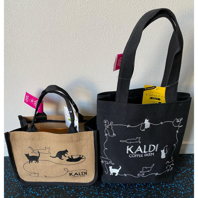 KALDI(カルディ)のカルディ　ネコの日バッグ　2個セット レディースのバッグ(エコバッグ)の商品写真