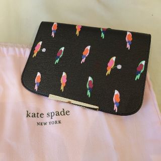 ケイトスペードニューヨーク(kate spade new york)の肉球様専用※※ケイト・スペード　メイクイットマインフラップ　鳥(その他)