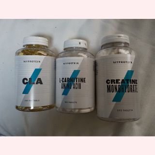 マイプロテイン(MYPROTEIN)のマイプロテイン★CLA、L-カルニチン、クレアチン セット(ダイエット食品)