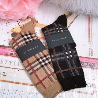 バーバリー(BURBERRY)のバーバリー　靴下　未使用品　2足組(ソックス)