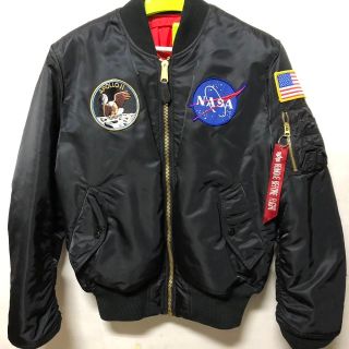 アルファインダストリーズ(ALPHA INDUSTRIES)のAlpha Nasa MA1(フライトジャケット)