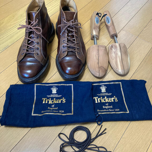 Trickers(トリッカーズ)のぺろりん様　トリッカーズ　モンキーブーツ　m6077 メンズの靴/シューズ(ブーツ)の商品写真