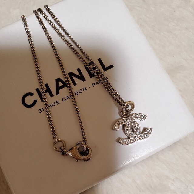 CHANEL by みぃちゃん's shop|シャネルならラクマ - ●シャネル●ネックレス●ココマーク●中古品●の通販 お得超特価