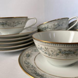 ノリタケ(Noritake)のティーカップ、ソーサー（６つ）(グラス/カップ)