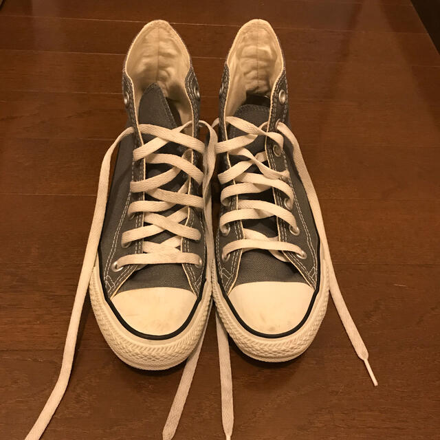 CONVERSE(コンバース)のconverse コンバース　チャコールグレー　ハイカット レディースの靴/シューズ(スニーカー)の商品写真