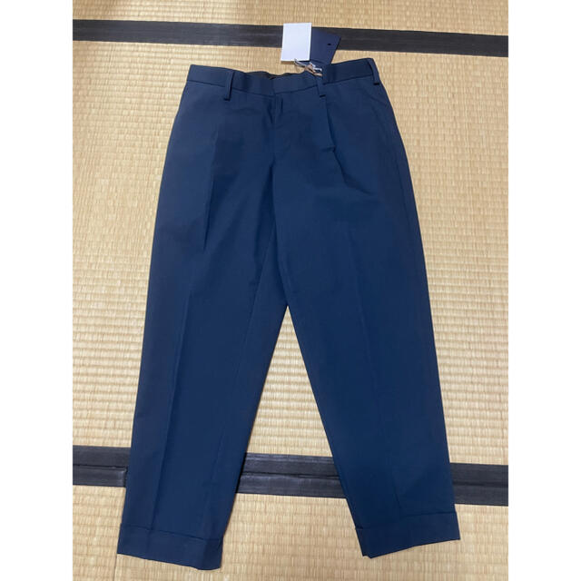kolor - kolor 20aw テーパードパンツ (C/Nクロス) サイズ1 ネイビーの