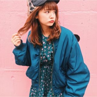 オリーブデオリーブ(OLIVEdesOLIVE)の村田倫子 オリーブデオリーブ コラボ MA-1(ブルゾン)