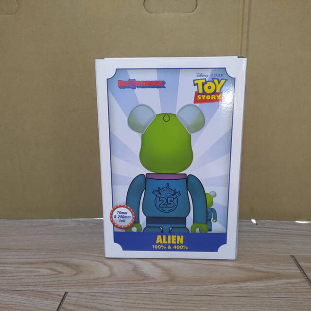 MEDICOM TOY(メディコムトイ)のBe@rbrick  Toy Story Alien 400 エンタメ/ホビーのフィギュア(その他)の商品写真