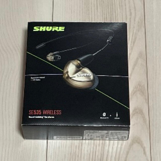 SHURE ワイヤレスイヤホン BT2シリーズ SE535-V+BT2-A