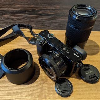 ソニー(SONY)のα6000ダブルズームキット(ミラーレス一眼)