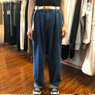 ワンエルディーケーセレクト(1LDK SELECT)の21SS mfpen big jeans Sサイズ(デニム/ジーンズ)