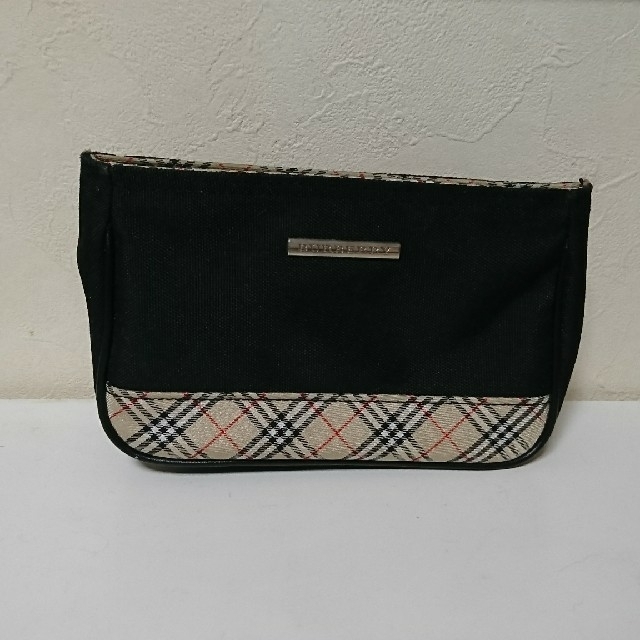 BURBERRY(バーバリー)の【美品】BURBERRY 化粧ポーチ レディースのファッション小物(ポーチ)の商品写真