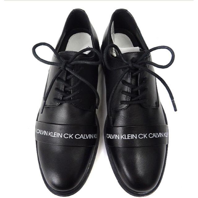 ck Calvin Klein(シーケーカルバンクライン)の定価53900円CKカルバンクライン　レザーシューズ メンズの靴/シューズ(ドレス/ビジネス)の商品写真