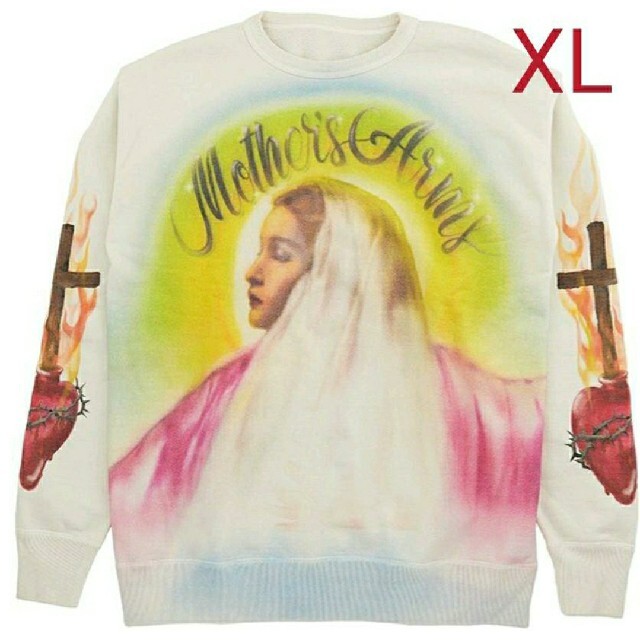 メンズSAINT MICHAEL CREW SWEAT SHIRT クルー スウェット