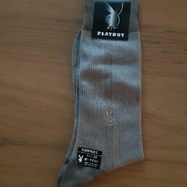 PLAYBOY(プレイボーイ)のPLAYBOY　靴下 メンズのレッグウェア(ソックス)の商品写真