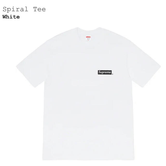 Supreme(シュプリーム)のシュプリーム  spiral tee スパイラルTシャツ　Sサイズ メンズのトップス(Tシャツ/カットソー(半袖/袖なし))の商品写真