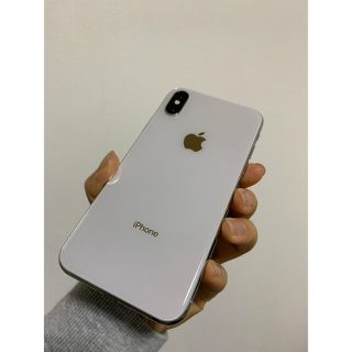 アイフォーン(iPhone)の【あしたにたねをまこう様用】iPhone X Silver 256GB (スマートフォン本体)