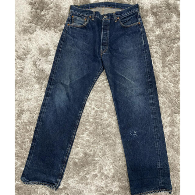 501(ゴーマルイチ)のLEVI's 501XX W36 L34 米国製　555 ビッグE 赤ミミ メンズのパンツ(デニム/ジーンズ)の商品写真