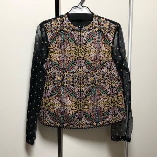 マヌーシュ(MANOUSH)のmanoush オリエンタル刺繍ブラウス(シャツ/ブラウス(長袖/七分))