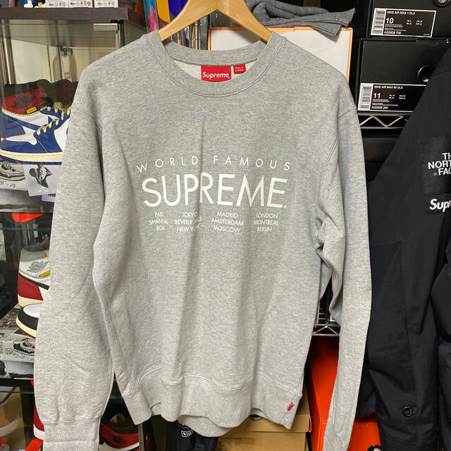 Supreme(シュプリーム)のシュプリーム　クールネックトレーナーLサイズ メンズのトップス(スウェット)の商品写真