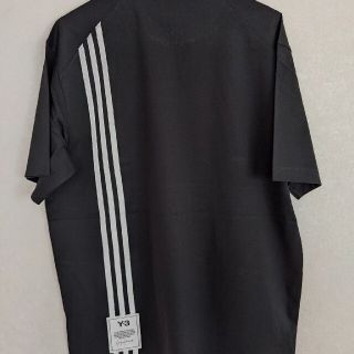 ワイスリー(Y-3)の【新品正規品】XLサイズY-3 スリーストライプコットンTシャツ(Tシャツ/カットソー(半袖/袖なし))