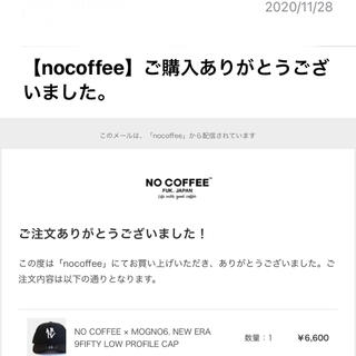 【ノーコーヒー5周年限定】NO COFFEE × MOGNO6. NEW ERA