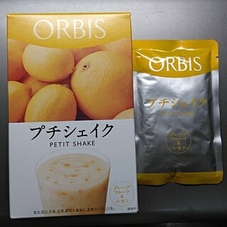 オルビス(ORBIS)のオルビス★プチシェイク★グレープフルーツ＆レモン8袋(ダイエット食品)