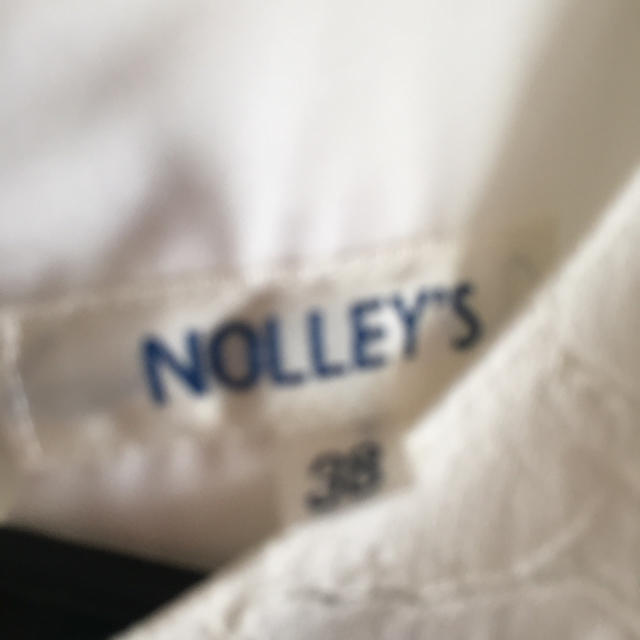 NOLLEY'S(ノーリーズ)の白ワンピース レディースのワンピース(ひざ丈ワンピース)の商品写真