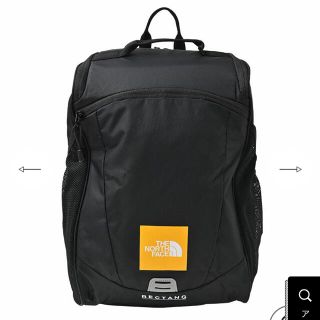 ザノースフェイス(THE NORTH FACE)の新品★ ノースフェイス　リュック　デイパック RECTANGLE 黒 17L (リュックサック)