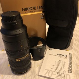 ニコン(Nikon)の【yu様専用】NIKKOR 70-200mm f2.8G ED VR II(レンズ(ズーム))