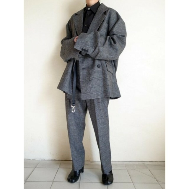 stein 19aw グレンチェック　セットアップ