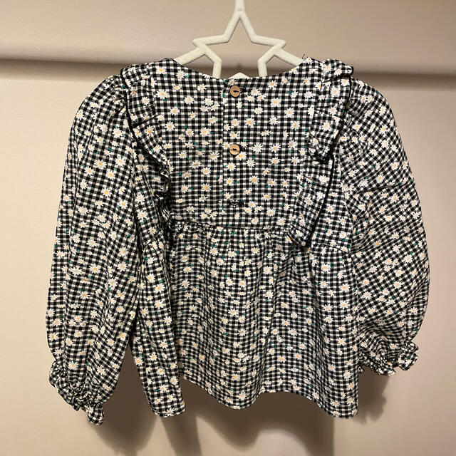 ZARA KIDS(ザラキッズ)のZARA ザラキッズ ギンガム ブラウス キッズ/ベビー/マタニティのキッズ服女の子用(90cm~)(ブラウス)の商品写真