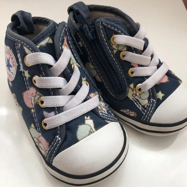 CONVERSE(コンバース)のコンバース　キキララ　コラボ　ハイカット　スニーカー キッズ/ベビー/マタニティのキッズ靴/シューズ(15cm~)(スニーカー)の商品写真