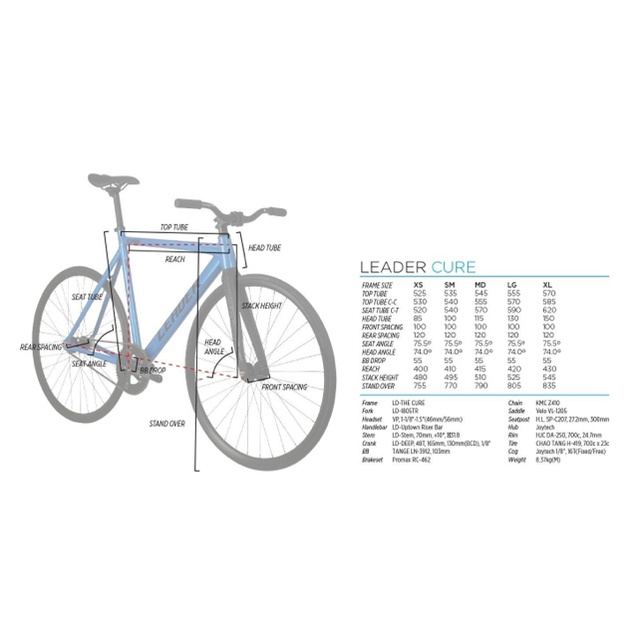 Supreme(シュプリーム)のB.M.F様用Leader Bike polish cure スポーツ/アウトドアの自転車(自転車本体)の商品写真