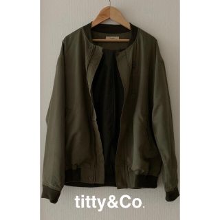 ティティアンドコー(titty&co)のtitty&Co ブルゾン【美品】(ブルゾン)