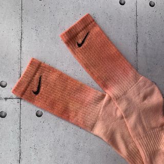 ナイキ(NIKE)のナイキソックス　ブラウン　25-27cm(ソックス)