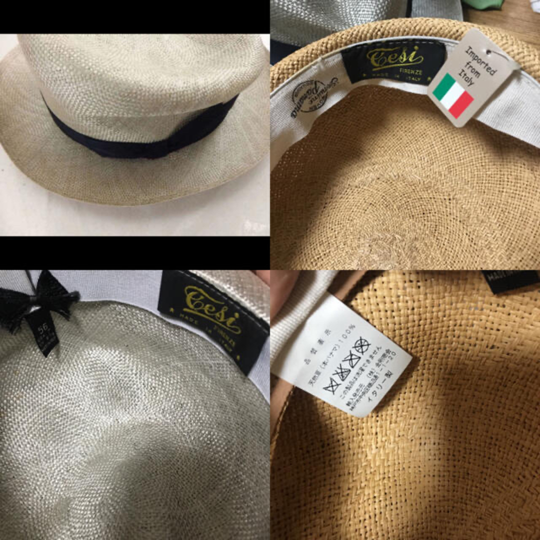Borsalino - 【人気】☆ TESI テシ ストローハット 帽子 1点の通販 by