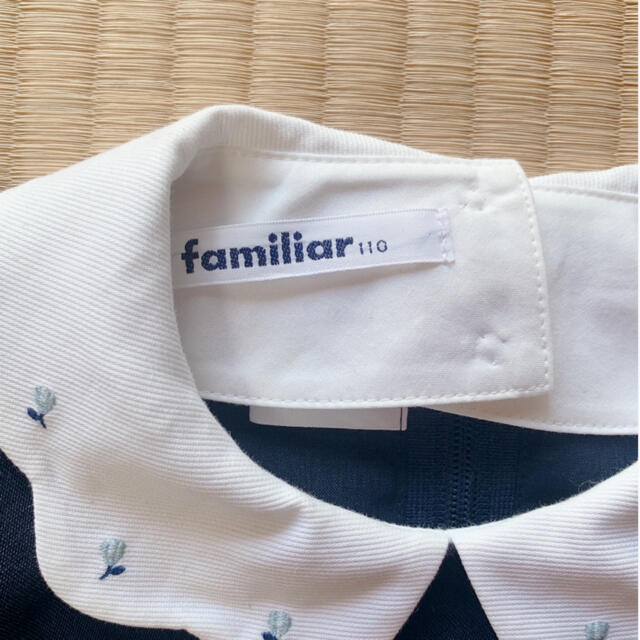 familiar(ファミリア)の卒園式に！ familiar フォーマルワンピース110cm キッズ/ベビー/マタニティのキッズ服女の子用(90cm~)(ドレス/フォーマル)の商品写真