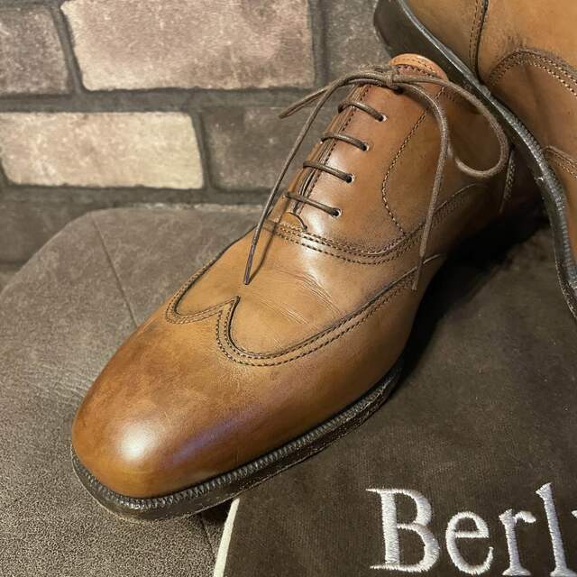 Berluti(ベルルッティ)の【美品】ベルルッティ ドレスシューズ Berluti  カリグラフィ メンズの靴/シューズ(ドレス/ビジネス)の商品写真