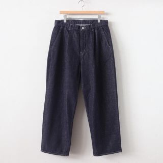 ワンエルディーケーセレクト(1LDK SELECT)のCOLORFAST DENIM 2 TUCK PANTS graphpaper (デニム/ジーンズ)