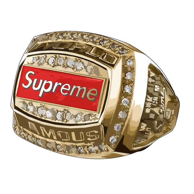 メンズSupreme World Famous Champion Ring