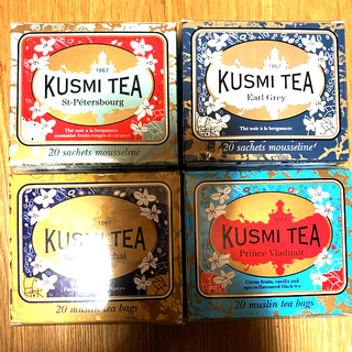 ４箱セット‼️ KUSUMI TEA クスミティー(茶)