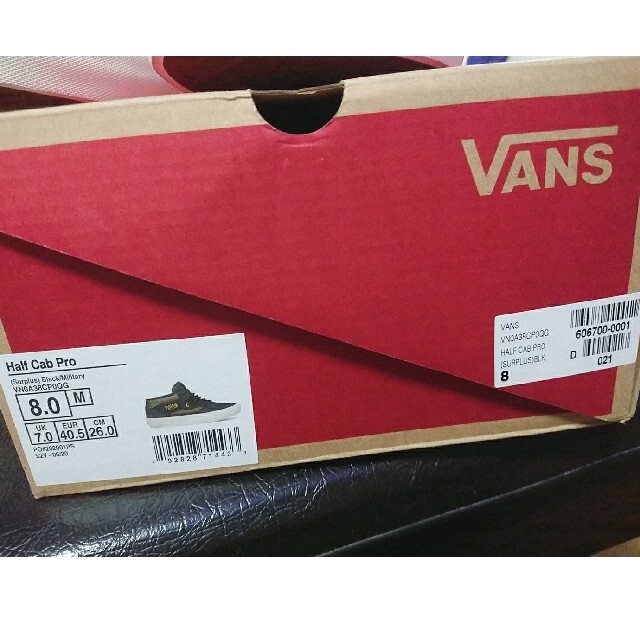 VANS(ヴァンズ)のVANS HALF CAB PRO ヴァンズハーフキャブプロバンズ  26 メンズの靴/シューズ(スニーカー)の商品写真