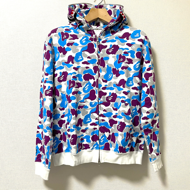 正式的 - APE BATHING A シャークパーカー カラーカモ NIGO期 横浜限定