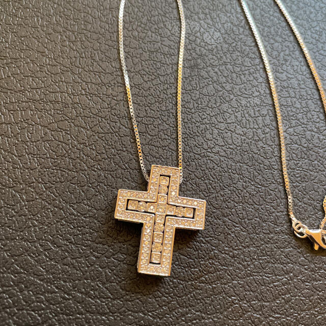 クロス　十字架　ネックレス　シルバー