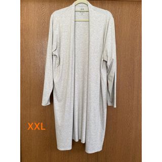 ユニクロ(UNIQLO)の新品　UNIQLO エアリズムシームレスUVカットロングカーディガン　XXL(カーディガン)