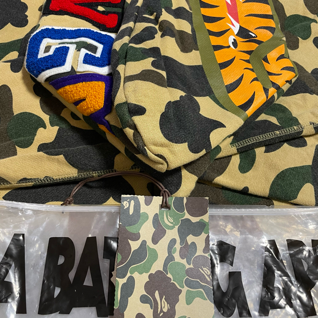 初期シャークパーカー1stカモBAPE