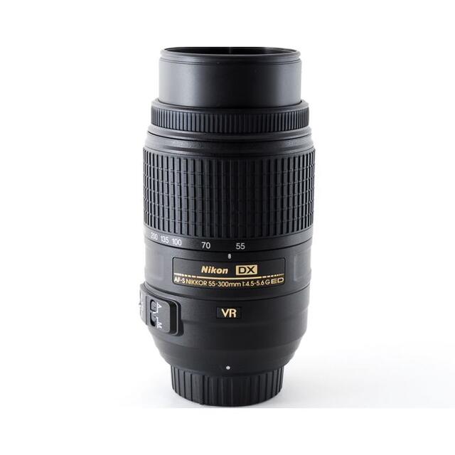 #2388美品!!☆手ぶれ補正付き望遠レンズ☆Nikon 55-300mm VR