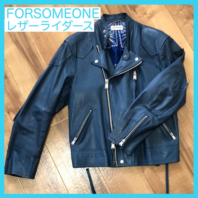 定価16万 FORSOMEONE レーシングジャケット 46-